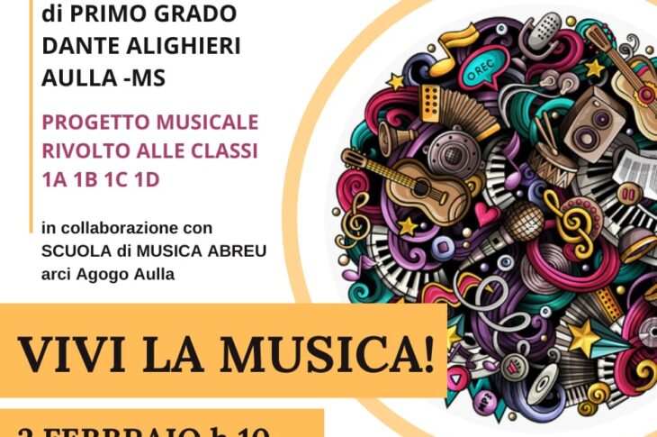 Locandina Vivi la Musica